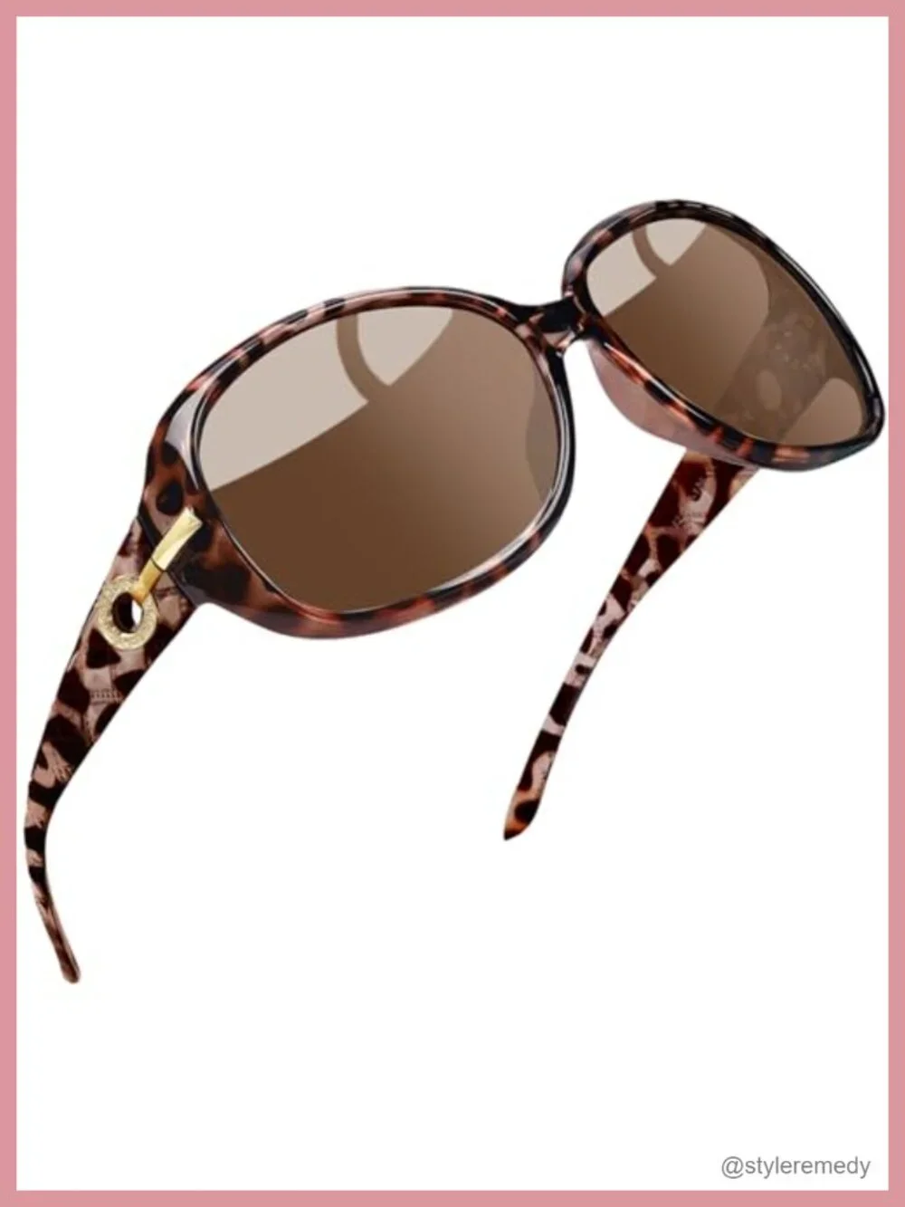 Oversized Butterfly Sunglasses UV400 Protection Polarized TAC Lens Women